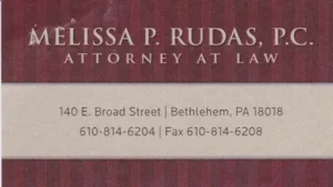 Melissa Rudas, Attorney at Law